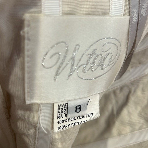 Watters Wtoo lace and beaded corset bridal top - Picture 6 of 6